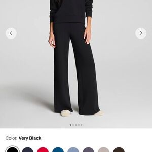 SPANX Black Wide Leg Pants & Jumpsuit